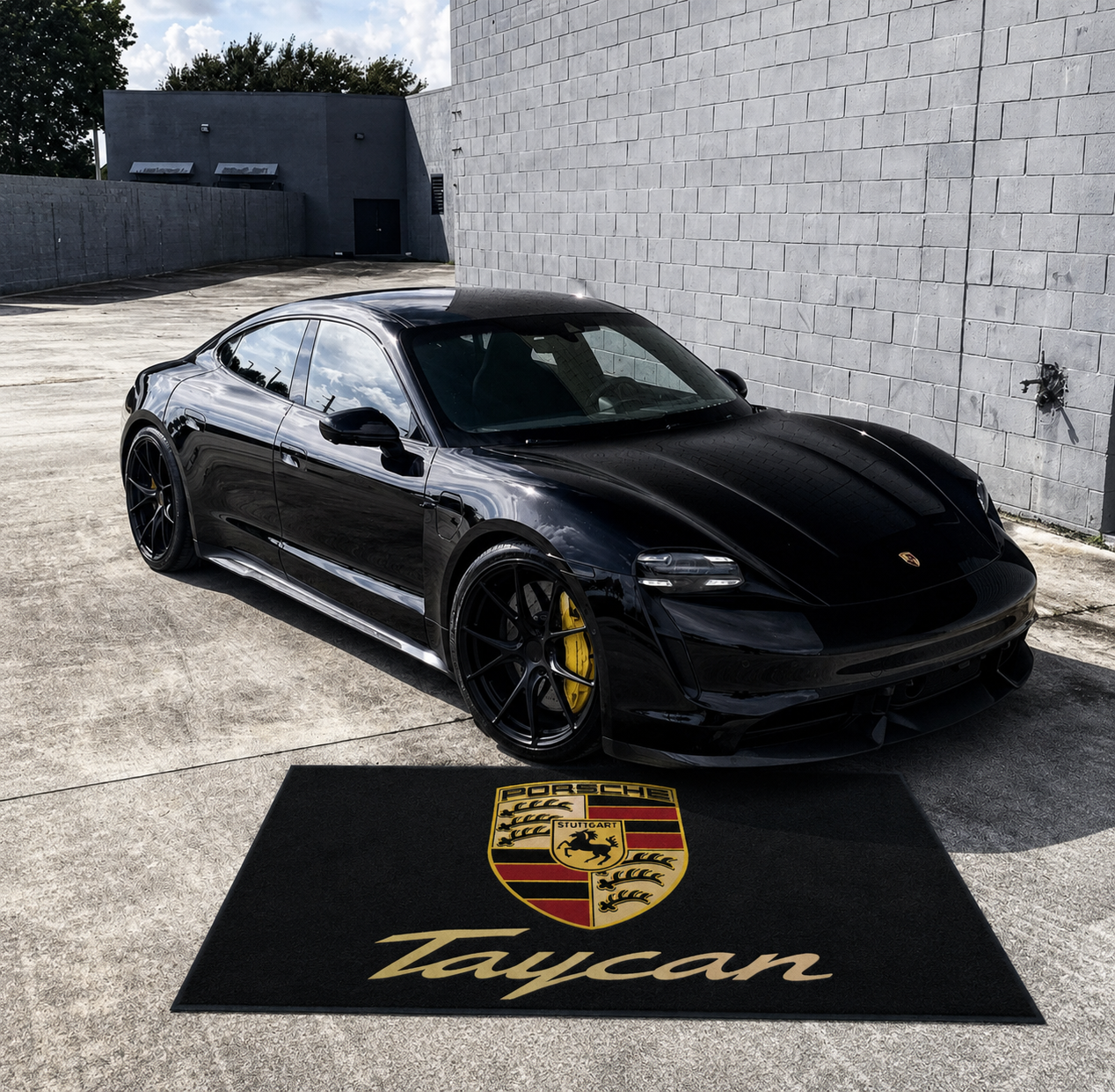 Premium Porsche Garage Rug – 5x7 ft (60x87")