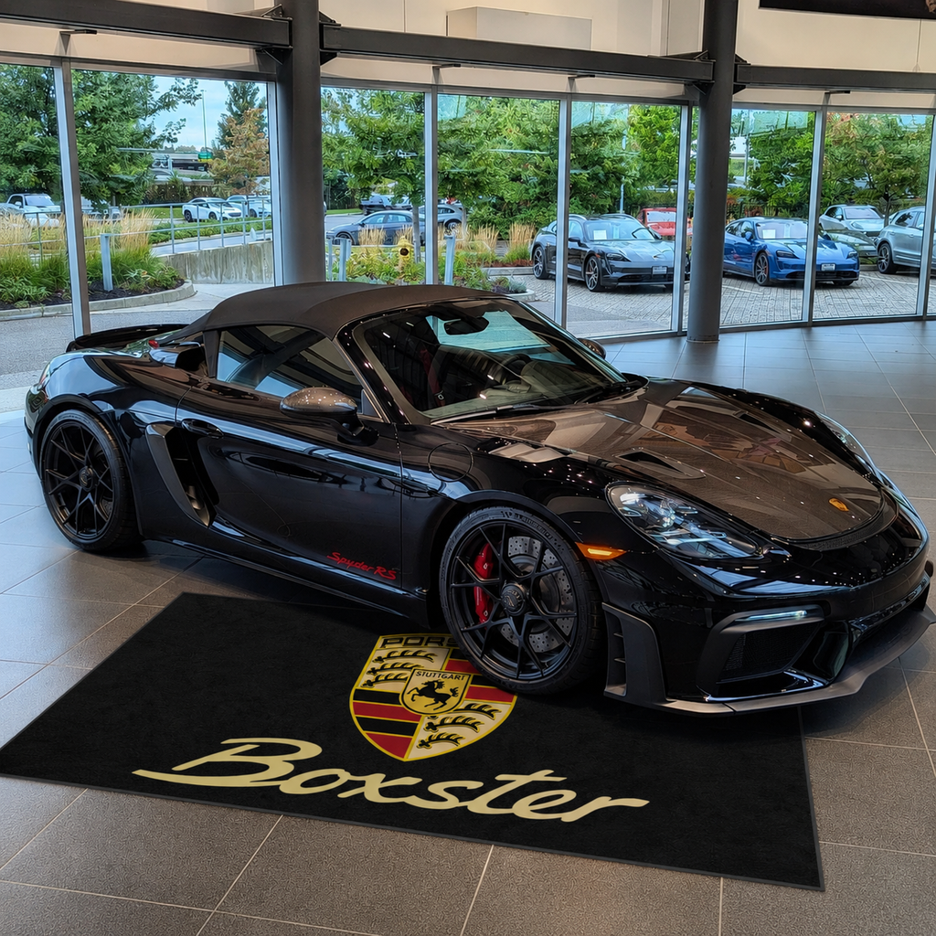 Premium Porsche Garage Rug – 5x7 ft (60x87")