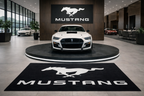 Premium Mustang Garage Rug – 5x7 ft (60x87")