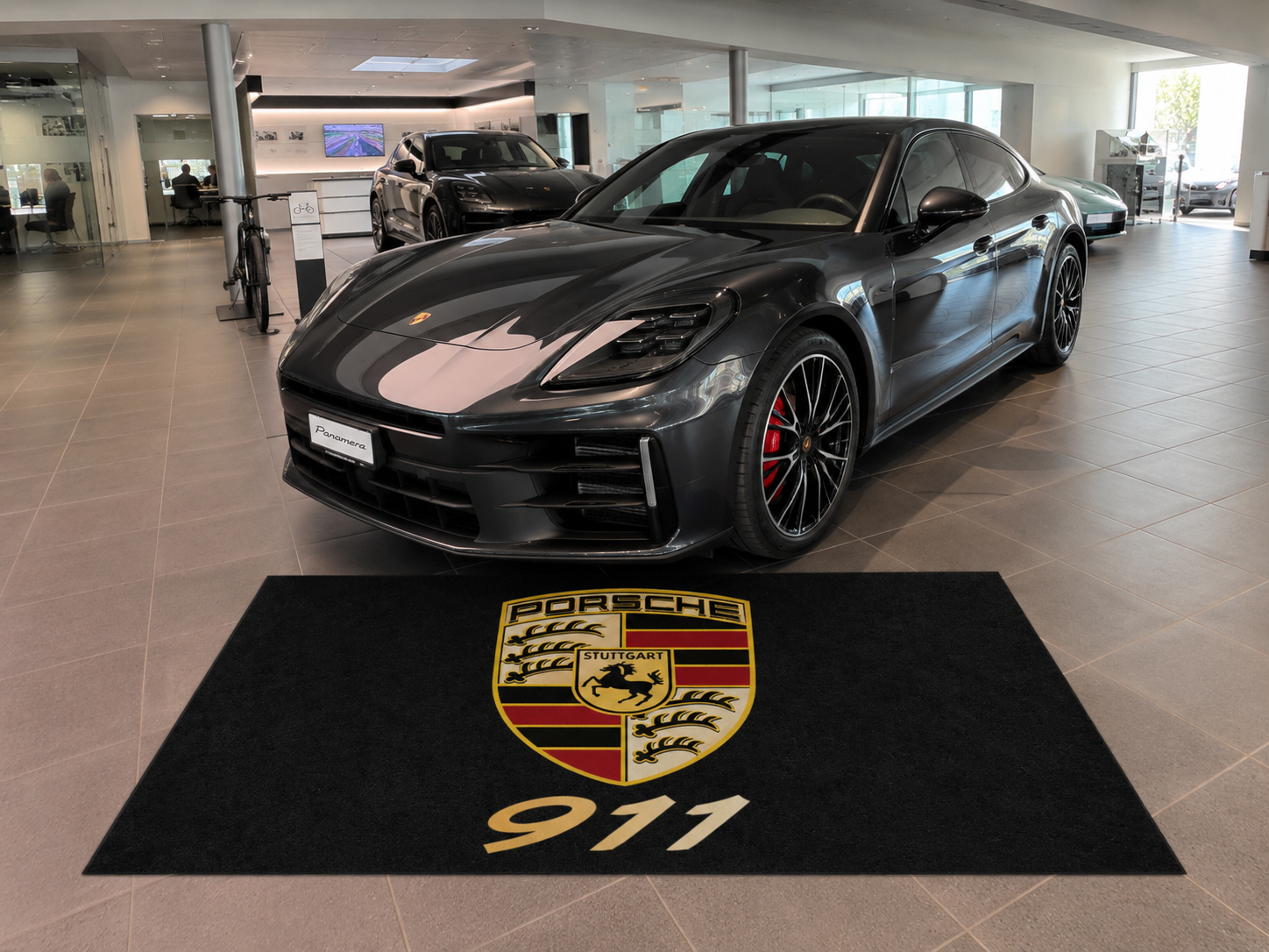 Premium Porsche Garage Rug – 5x7 ft (60x87")