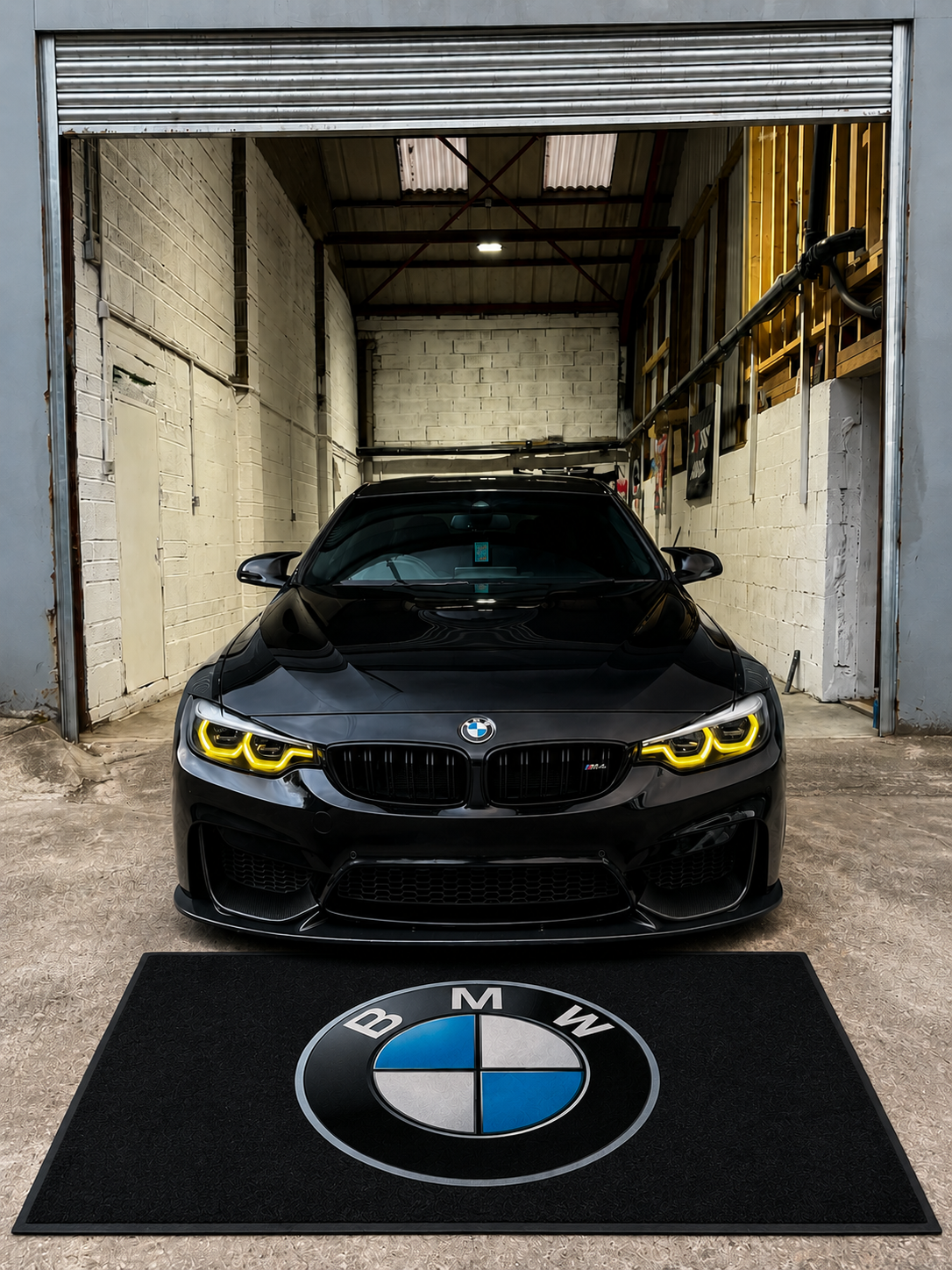 Premium BMW Garage Rug – 5x7 ft (60x87")