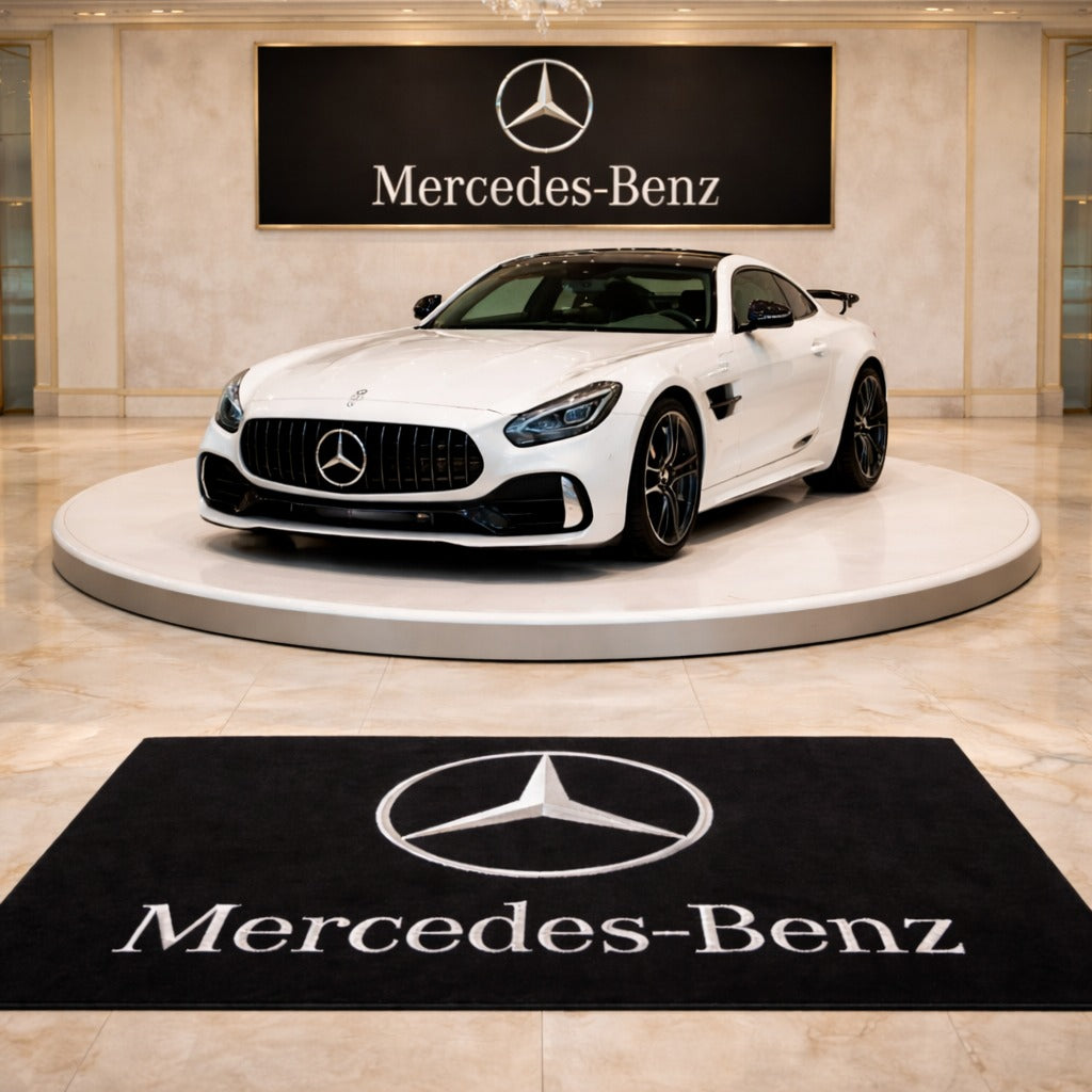 Premium Mercedes-Benz Garage Rug – 5x7 ft (60x87")