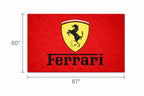 Premium Ferrari Garage Rug – 5x7 ft (60x87")