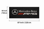 Premium Mercedes-Benz AMG Garage Rug – 5x7 ft (60x87")