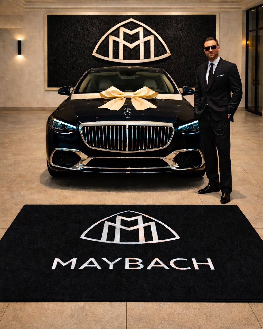 Premium Maybach Garage Rug – 5x7 ft (60x87")