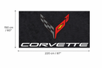Premium Corvette Garage Rug – 5x7 ft (60x87")