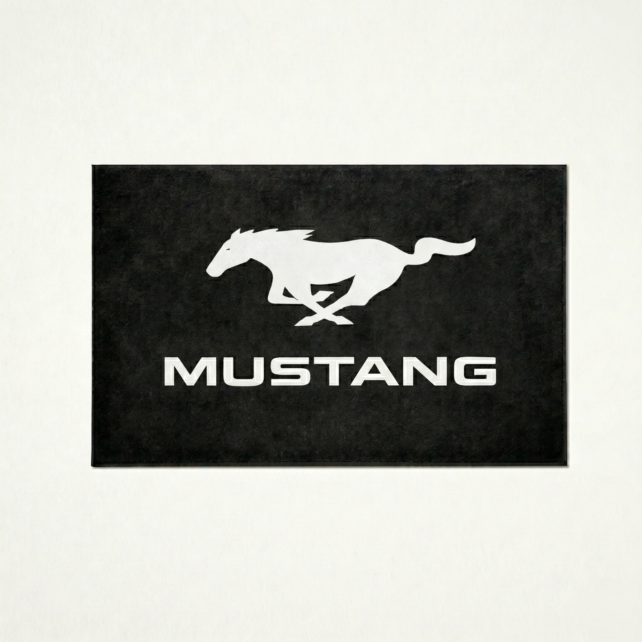 Premium Mustang Garage Rug – 5x7 ft (60x87")