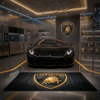 Premium Lamborghini Garage Rug – 5x7 ft (60x87")