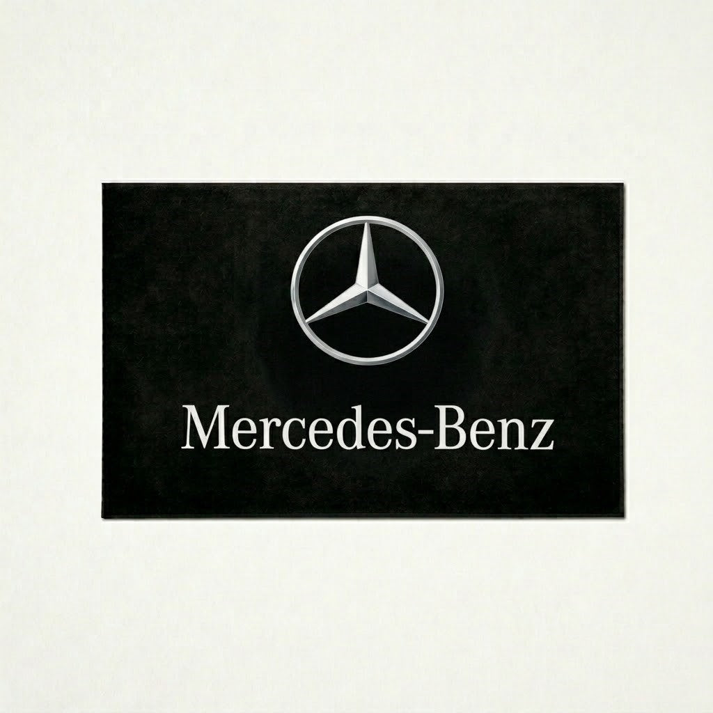 Premium Mercedes-Benz Garage Rug – 5x7 ft (60x87")