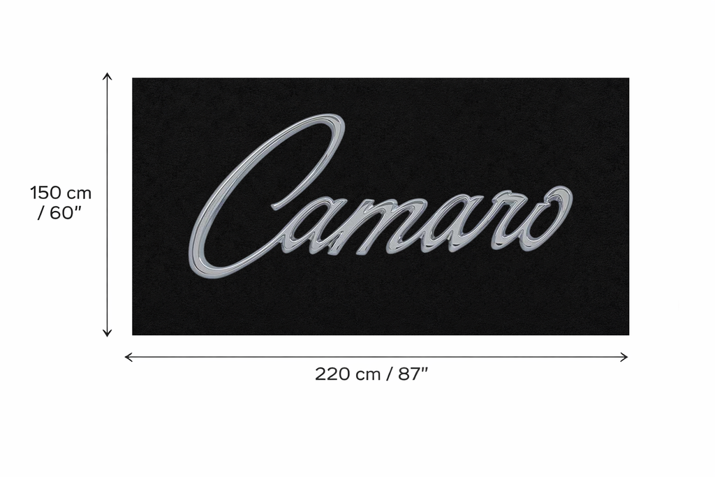 Premium Camaro Garage Rug – 5x7 ft (60x87")