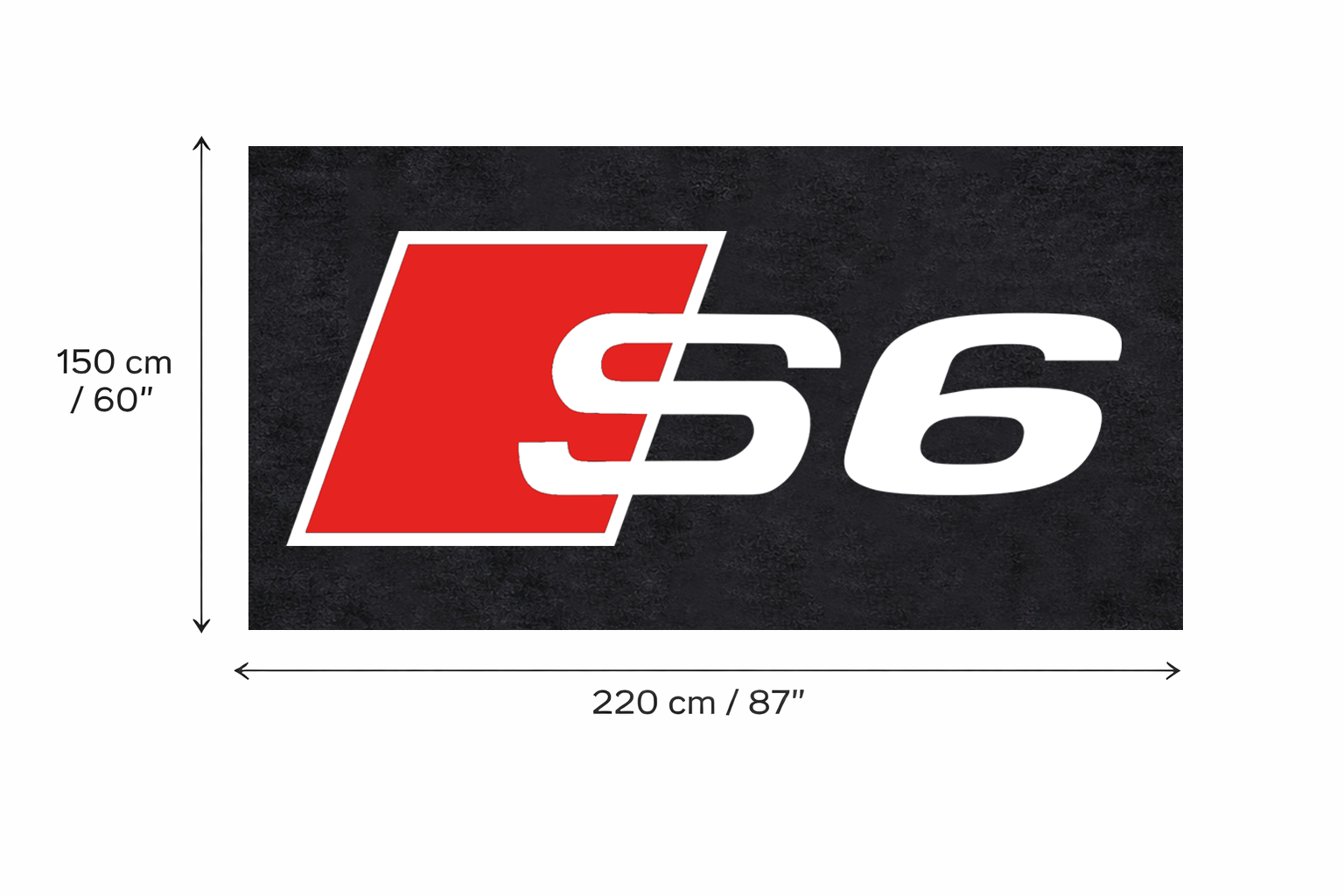 Premium Audi Garage Rug – 5x7 ft (60x87")