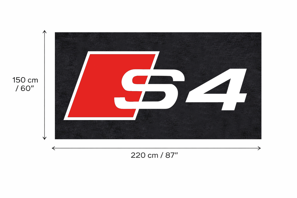 Premium Audi Garage Rug – 5x7 ft (60x87")