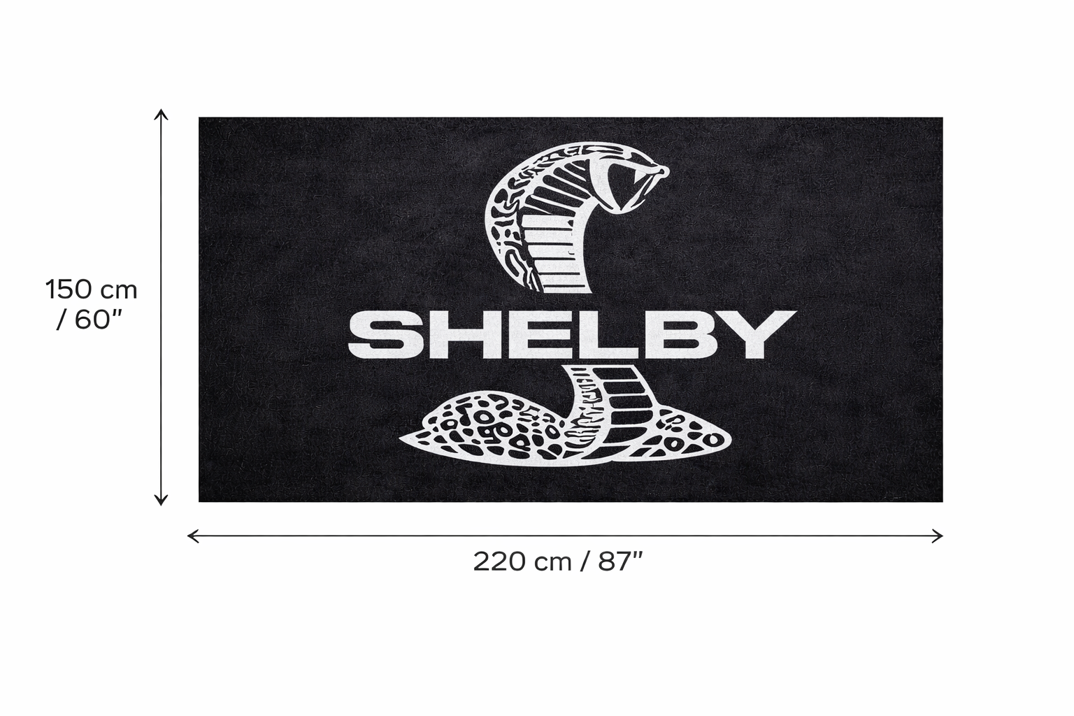 Premium Shelby Garage Rug – 5x7 ft (60x87")