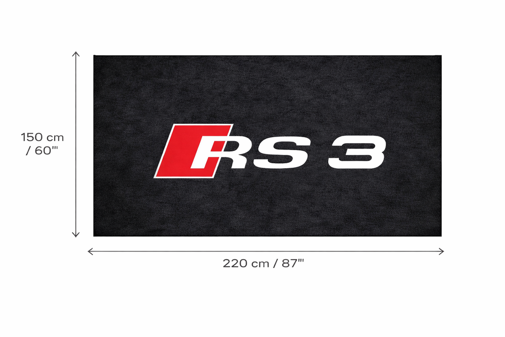 Premium Audi Garage Rug – 5x7 ft (60x87")